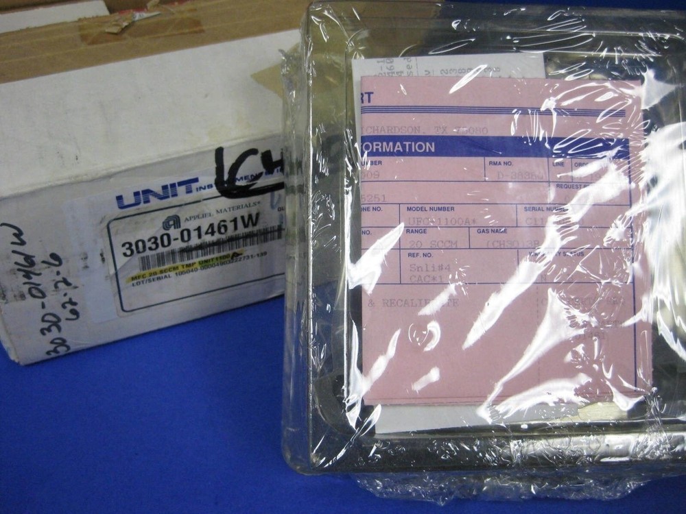 Unit UFC-1100A Mass Flow Controller, TMB (CH30)3B, 20 SCCM, Refurbished