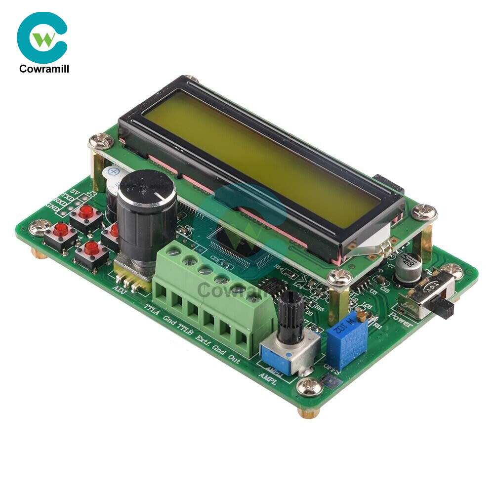 DDS Function 5MHz Signal Generator Module Sine/Triangle/Square Wave TTL Output.