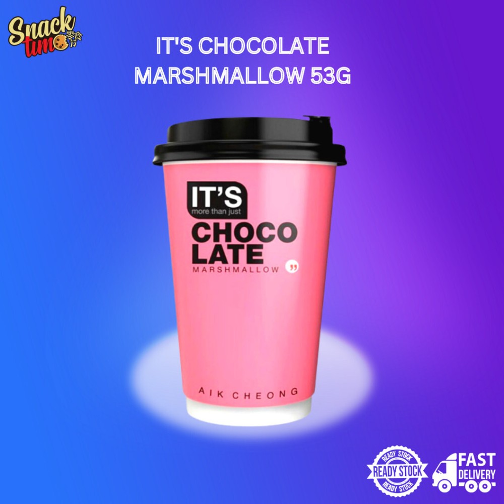 3X Aik Cheong It's Cup - Chocolate Marshmallow (53g)