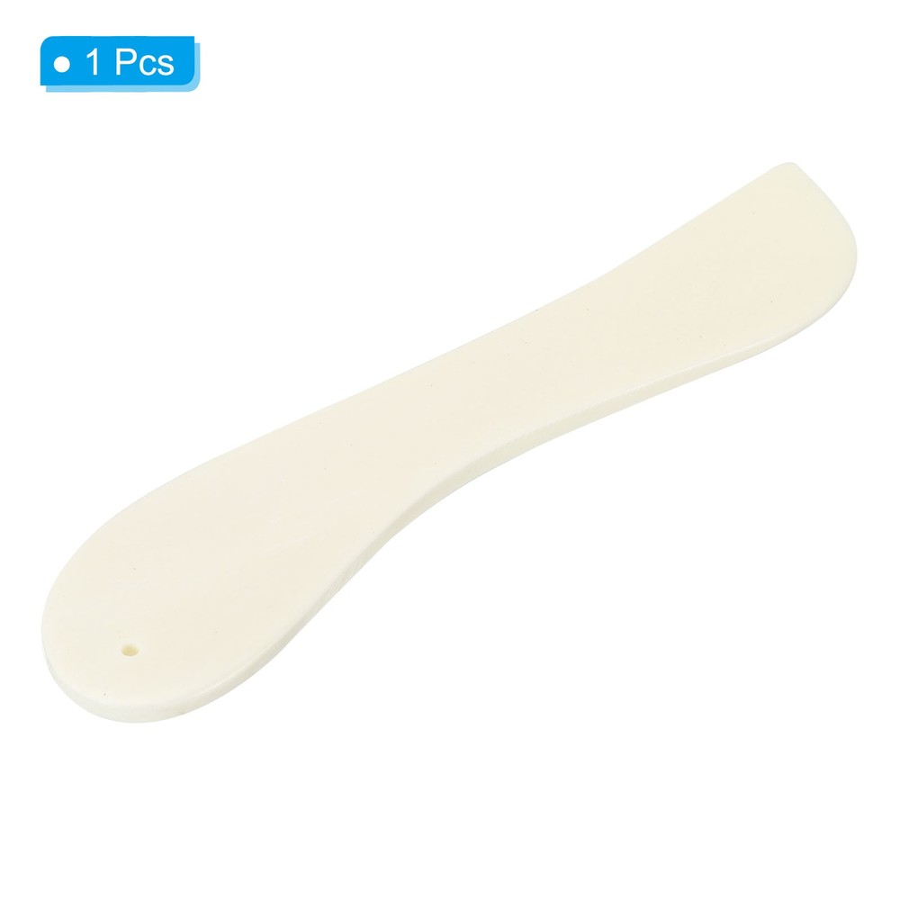Bone Folder Creaser Paper Creaser Arc Shape Scoring Folding Tool, White-1