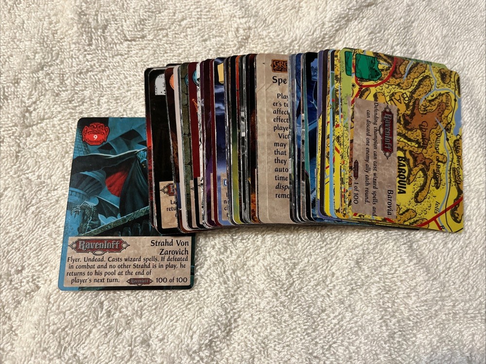 Spellfire CCG Ravenloft Set 1994 Complete 1-100