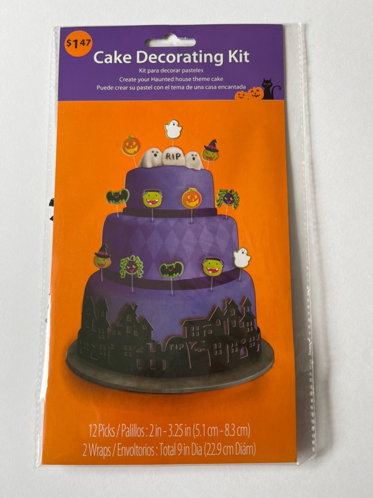 Halloween Cake Decorating Kit Set Of 2