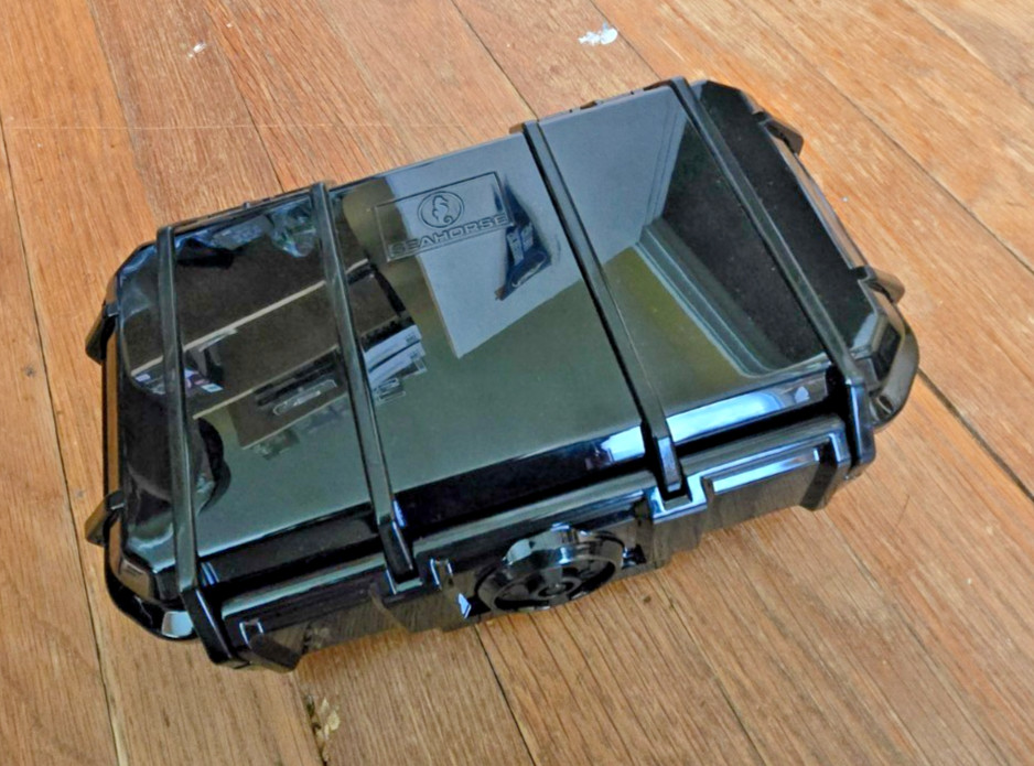 SEAHORSE Ammo Micro Case Black, 56B100BK