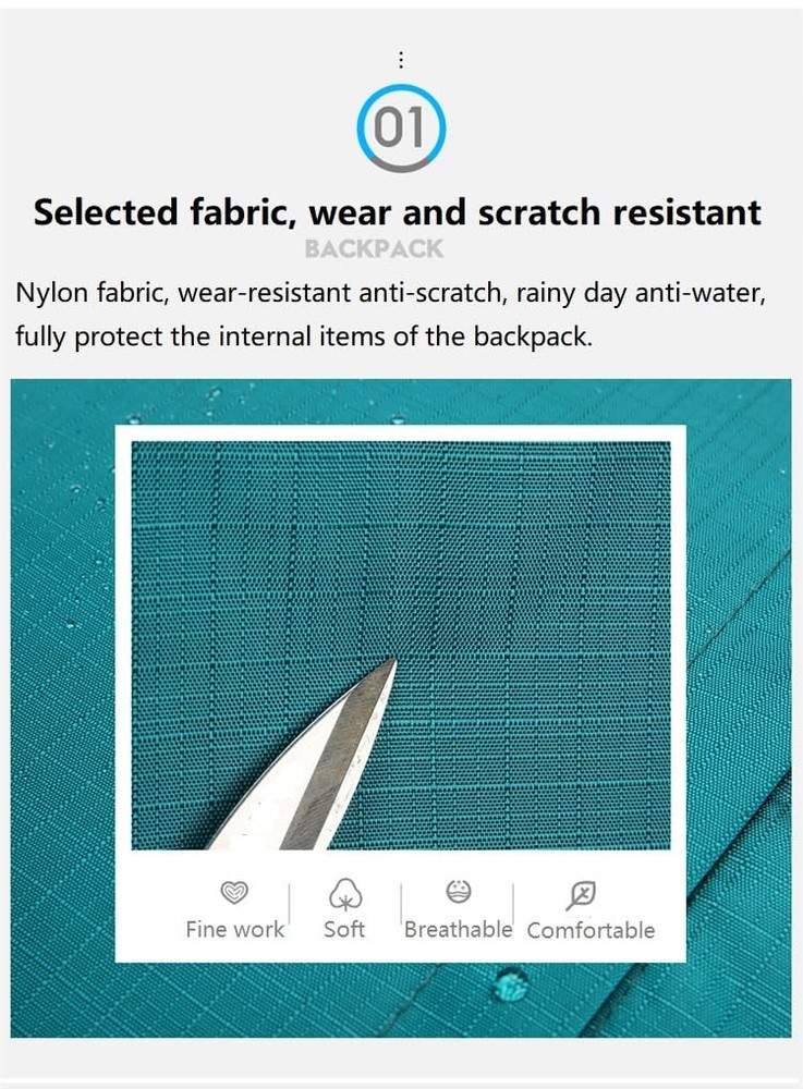 Ultra Lightweight-Packable-Hiking-Backpack Foldable Travel Camping Daypack Ca...