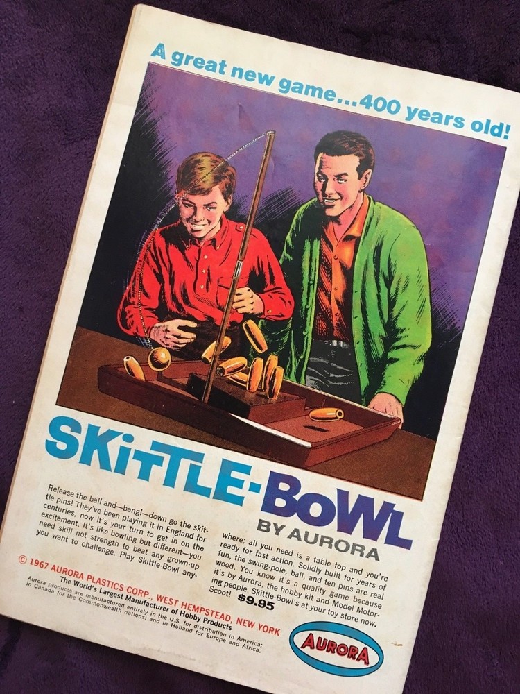 Adventure Comics #363 Dec '67 , w sheet & board VG++ condition