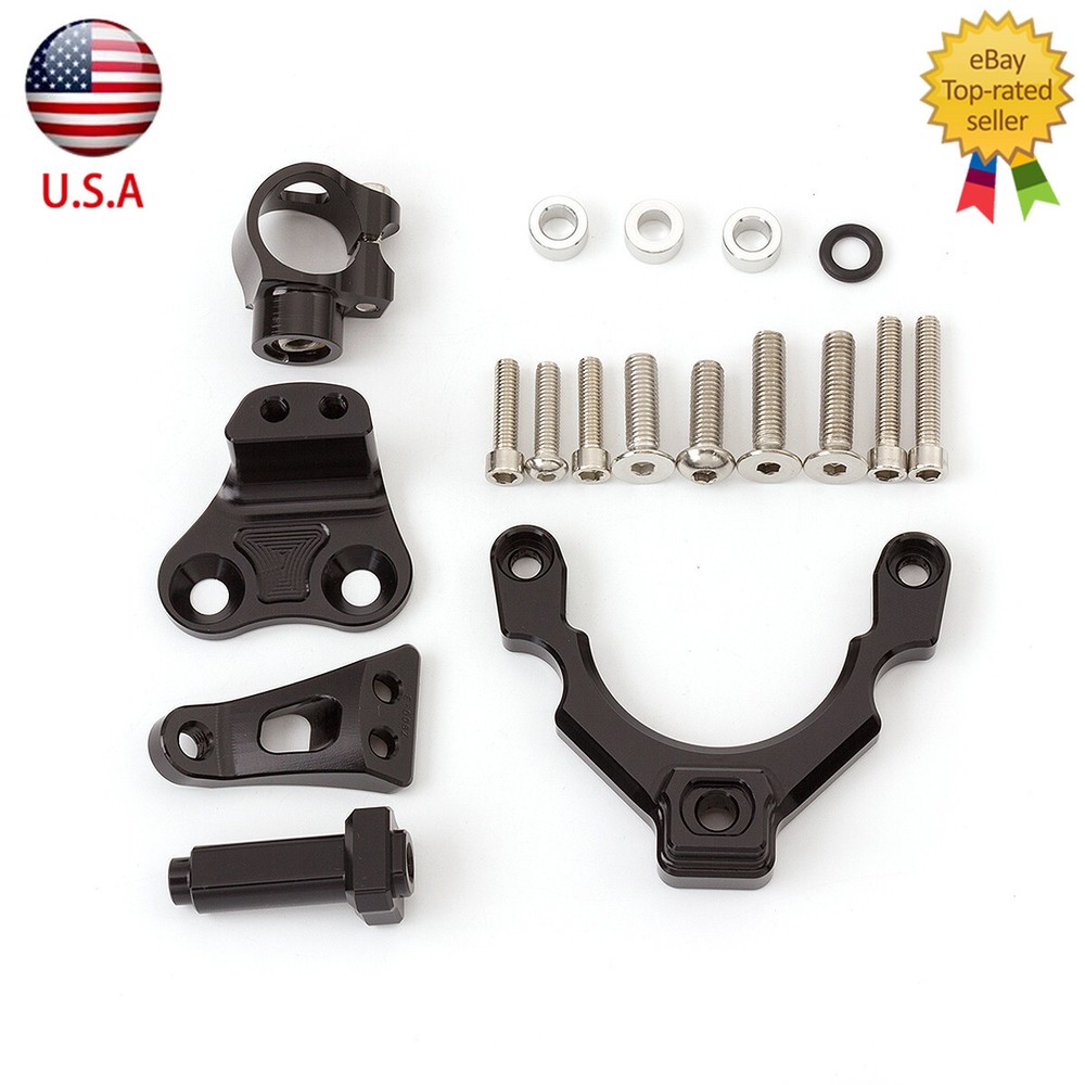 For Z900 2017 2018 2019 2020-2023 Steering Damper Bracket Mount Kit Stabilizer