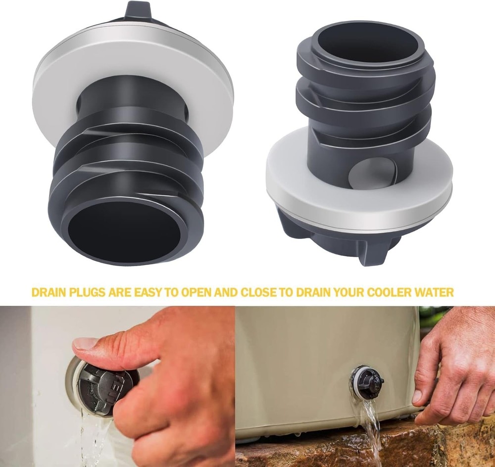 Cooler Drain Plug Replacement for YETI,Cooler Compatible with Black