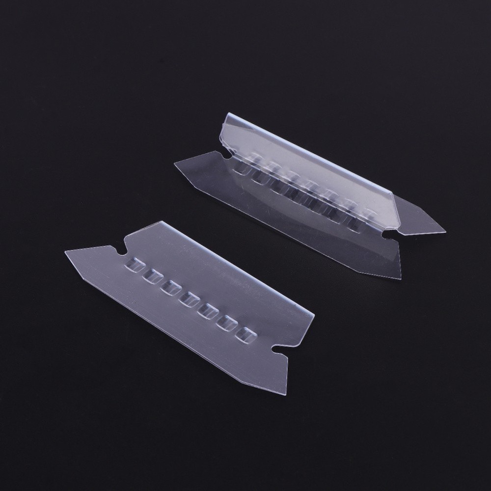 50 Pcs Folder Label Hanging File Folders Labels Plastic Tabs Tag