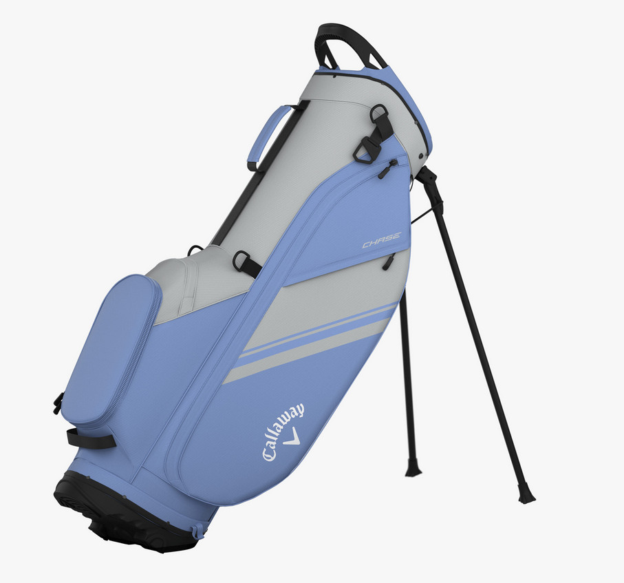 New Callaway Chase Stand Bag -Silver/Hydrangea