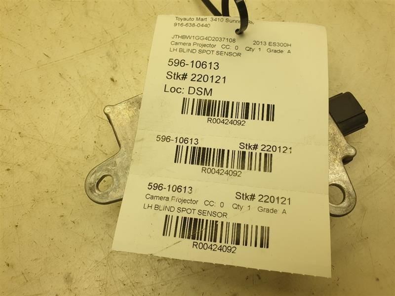 13 LEXUS ES300H DRIVER LEFT BLIND SPOT SENSOR