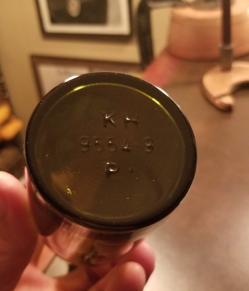 (2) Pc. Early Green Bottle Set