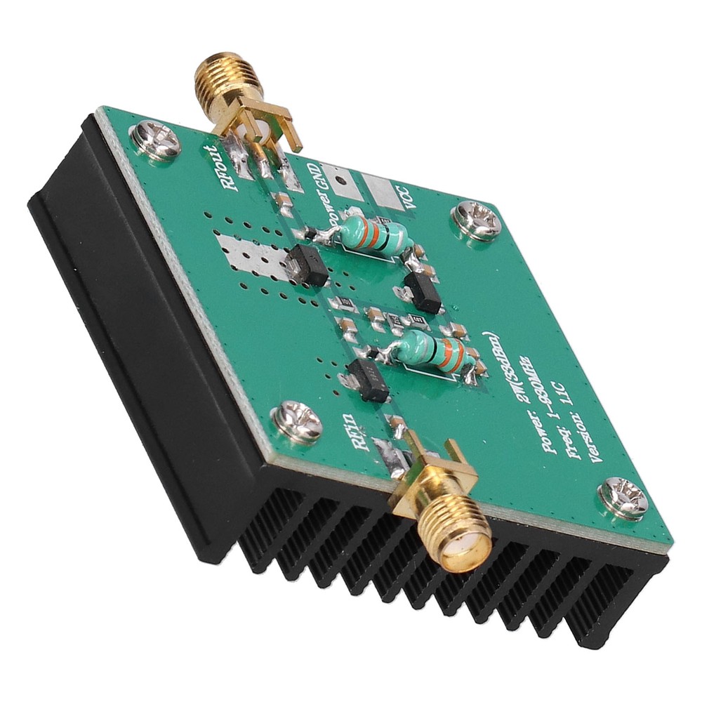 RF Power Wideband Amplifier Amplification Module 1-930MHz Working Frequency