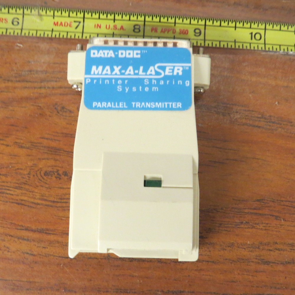 + Data Doc Max A Laser Printer Sharing System Parallel Transmitter