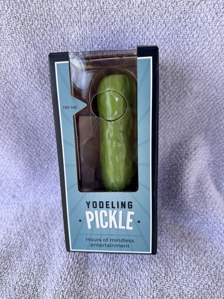 ELECTRONIC YODELLING PICKLE The Original Fun Factory