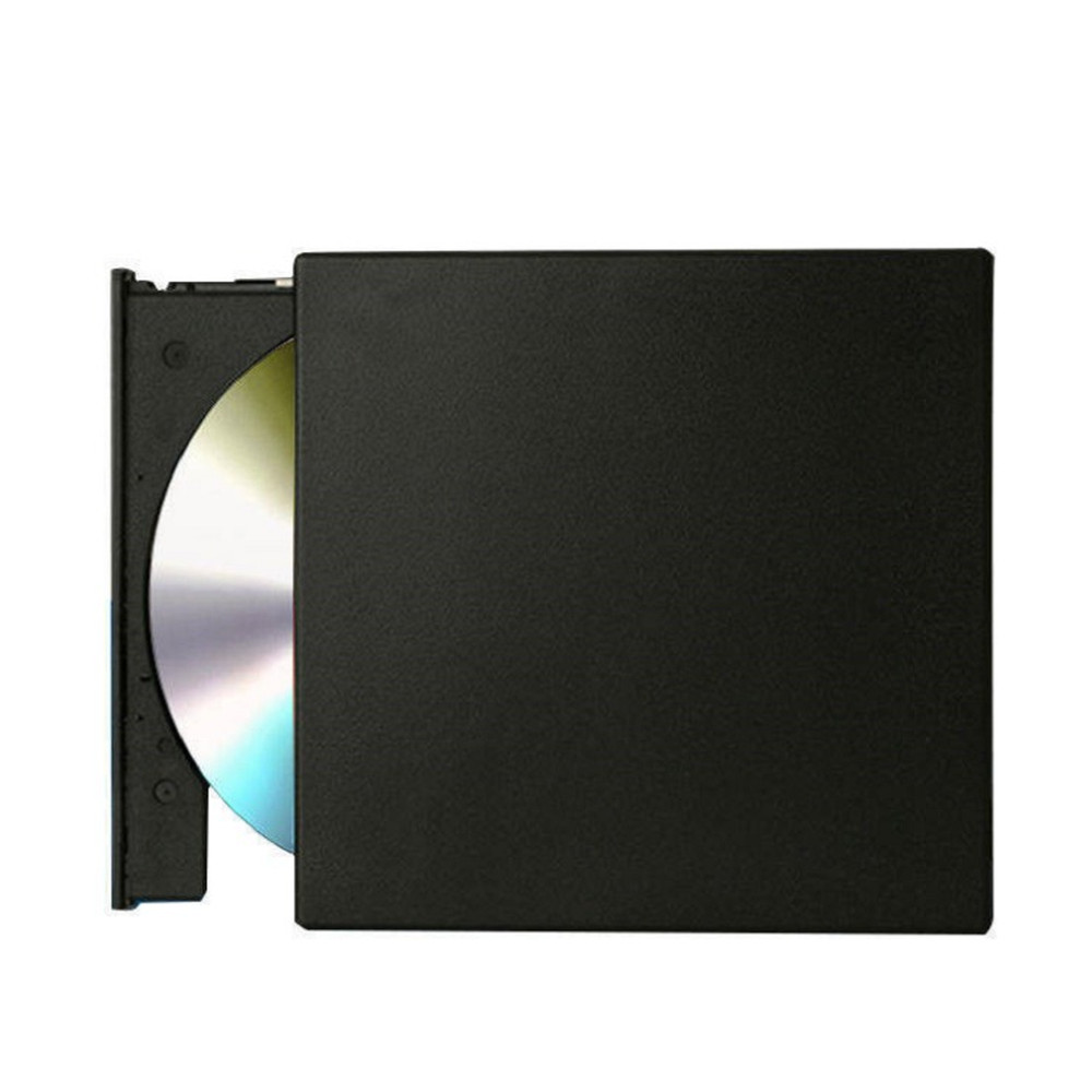 USB 2.0 Slim External DVD Rom Optical Drive CD DVD RW Player Reader Recorder