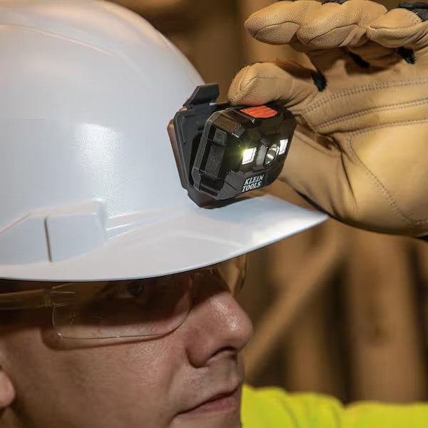 Rechargeable LED Headlamp / Worklight for Hardhats 300