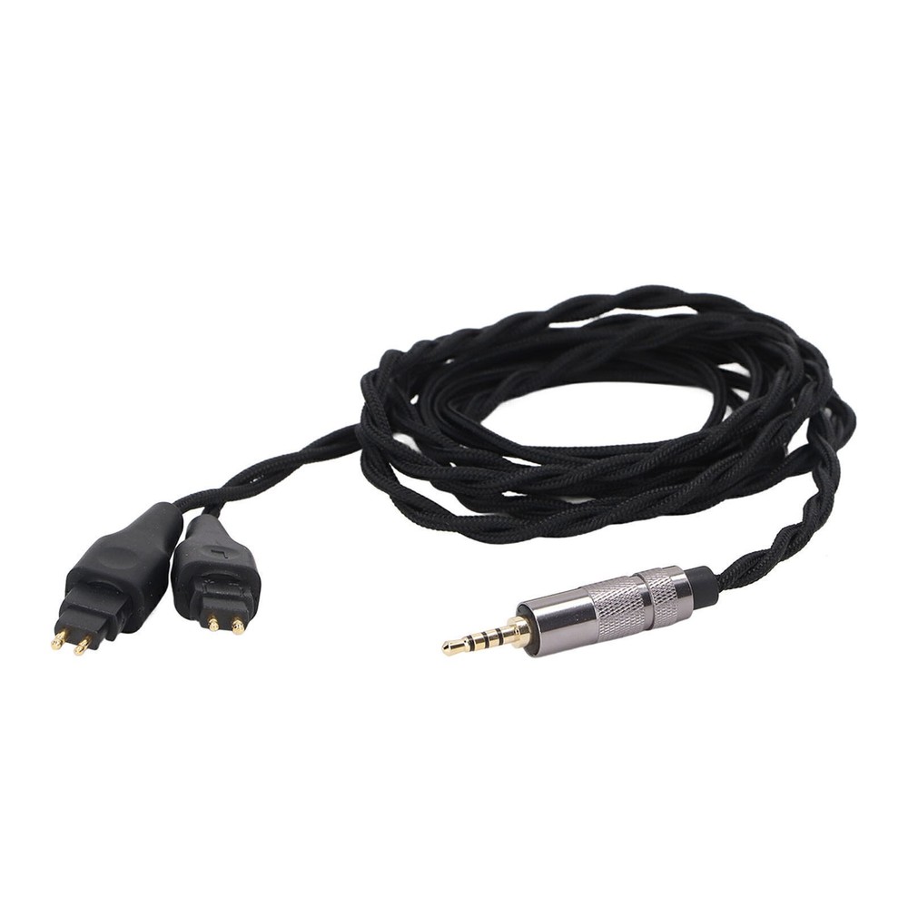 Headphone Replacement Cable 2.5mm Balanced Plug Silver Plated Copper Headset .