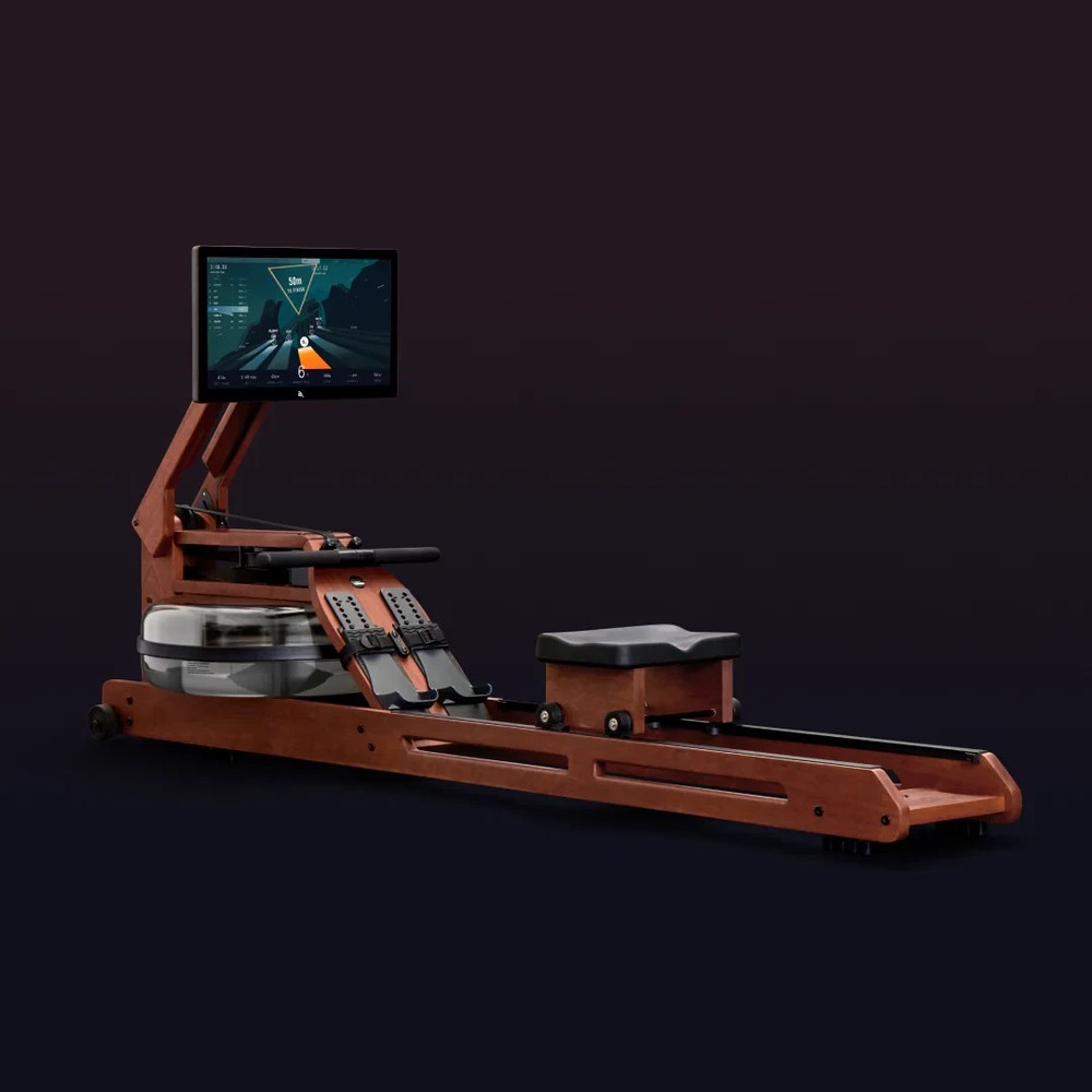 Ergatta Luxe Rower – Interactive Water Rower + Gaming Fitness Experience