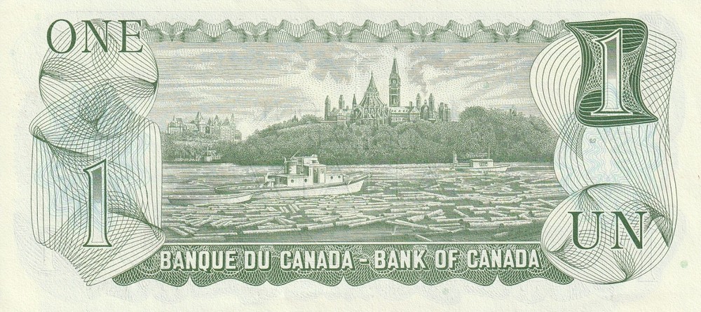 Canada 1973 $1.00 BAS