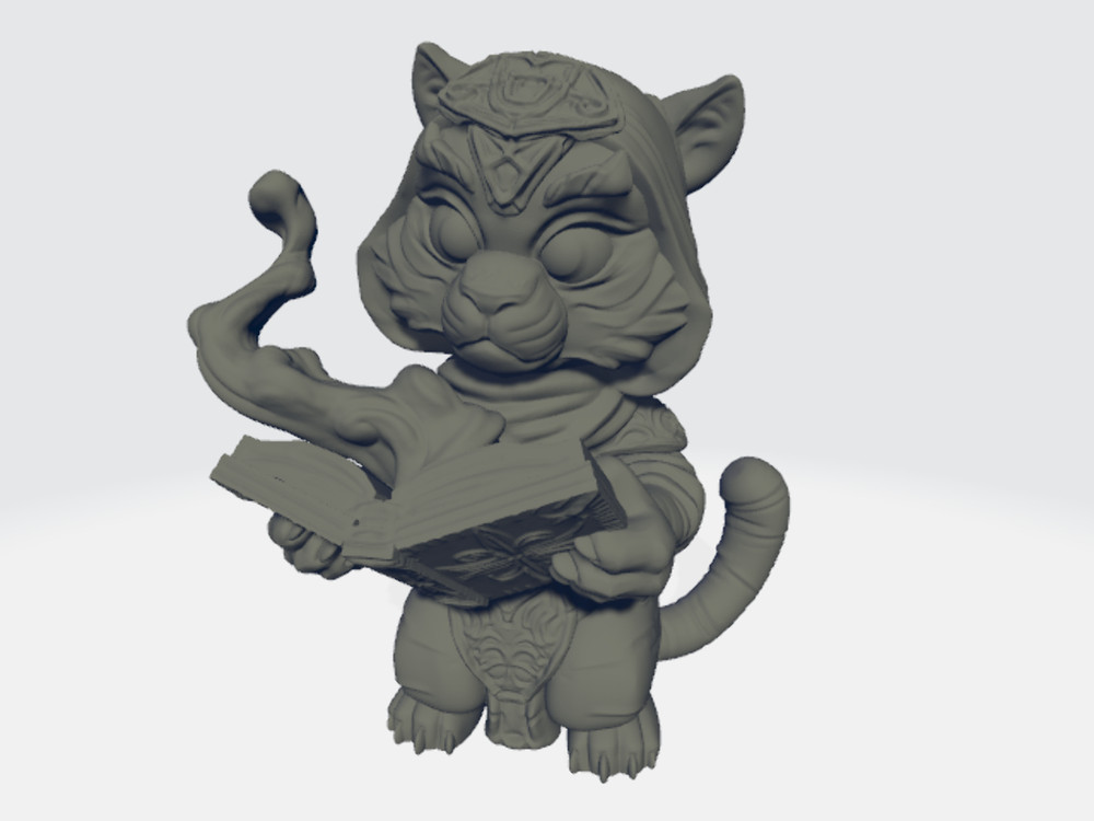 Seahorse 3D - Tiger Mage