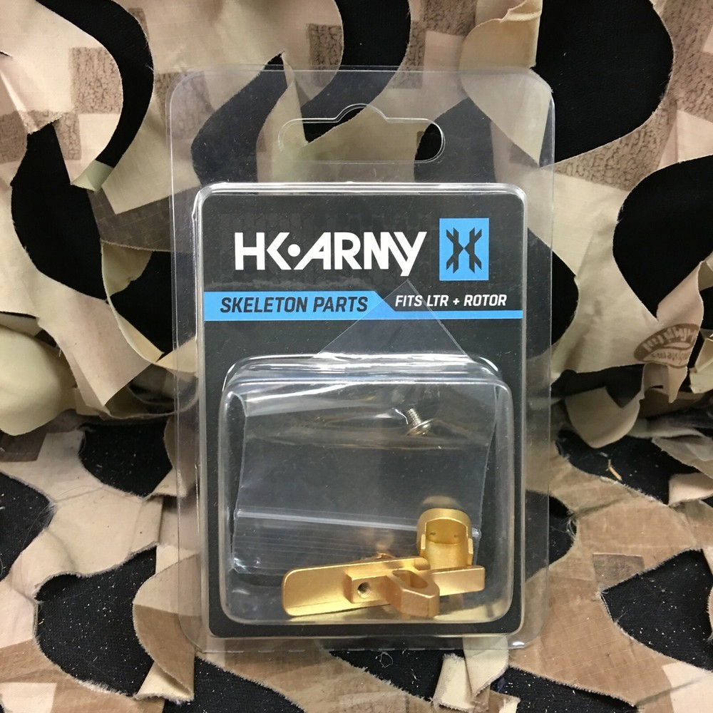 NEW HK Army Rotor/LTR Skeleton Power Button & Release Trigger Kit - Gold