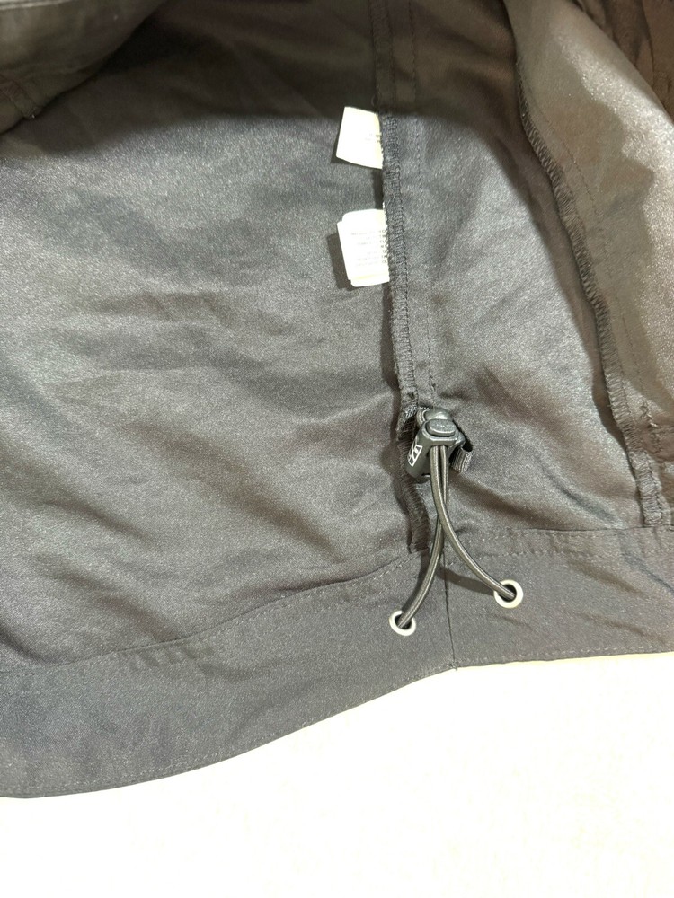 Cutter and Buck Windbreaker XL Golf Pullover Black Front Pockets Long Sleeve EUC