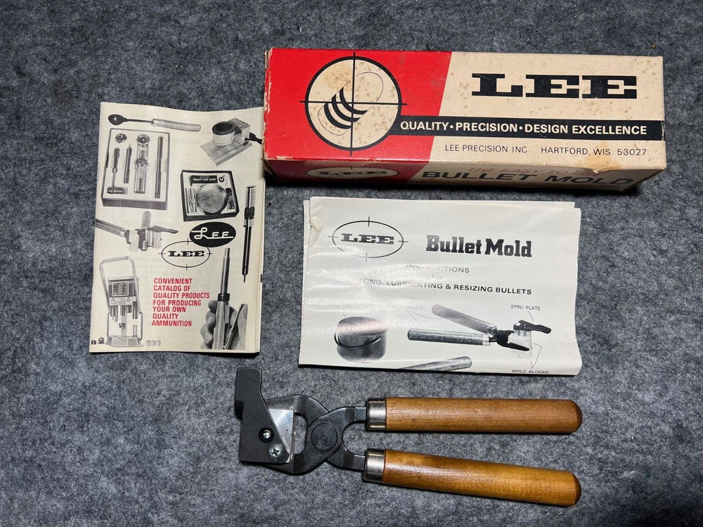 Lee Bullet Mold No 440 RB with Paperwork
