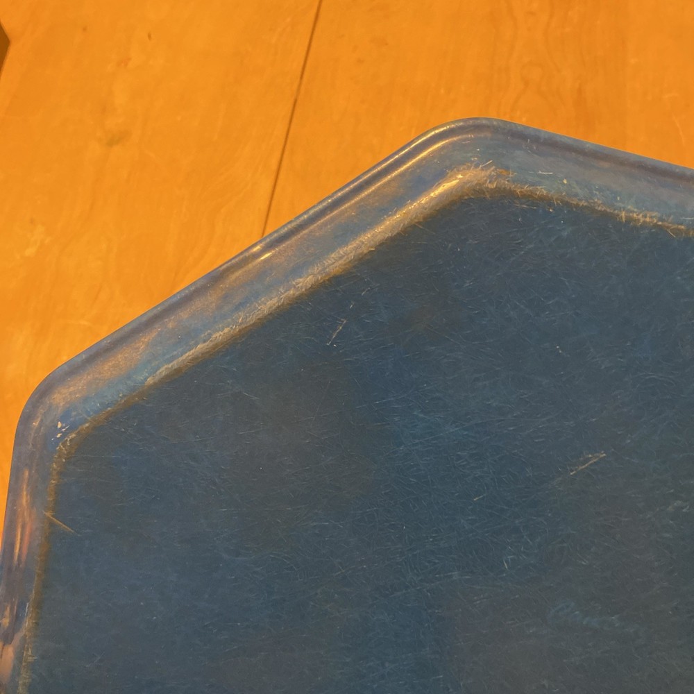 Cambro Camtray Hexagonal Tray, Amazon Blue