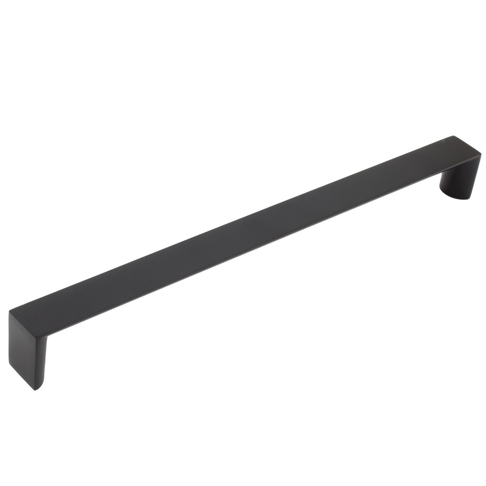 Plateau Cabinet Pull, 256 Millimeters, Matte Black by Stone Harbor Hardware