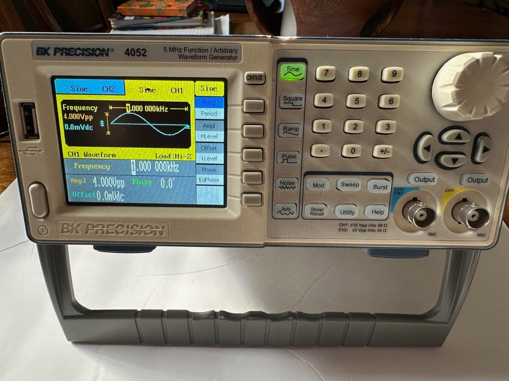 BK PRECISION 4052 5MHz FUNCTION / ARBITRARY WAVEFORM GENERATOR T8-E8