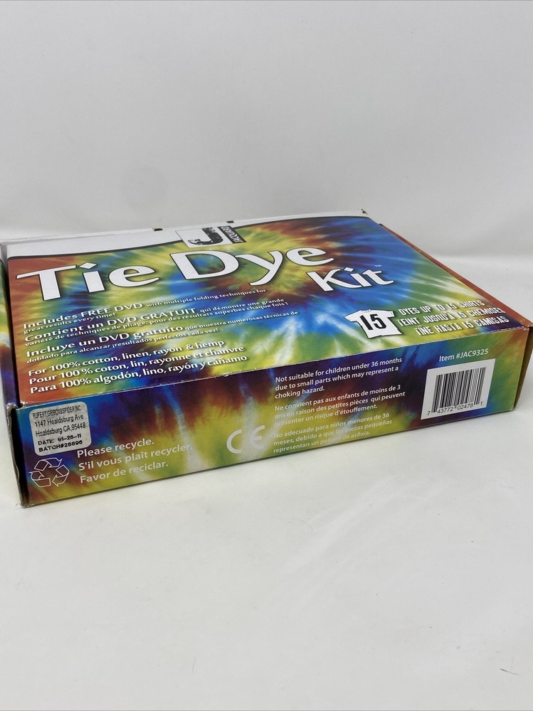 Jacquard Modern Tie Dye Kit w/ DVD