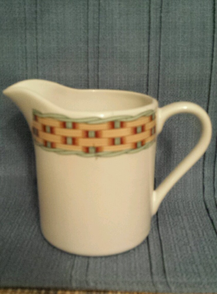 Sango "Country Wicker" Creamer