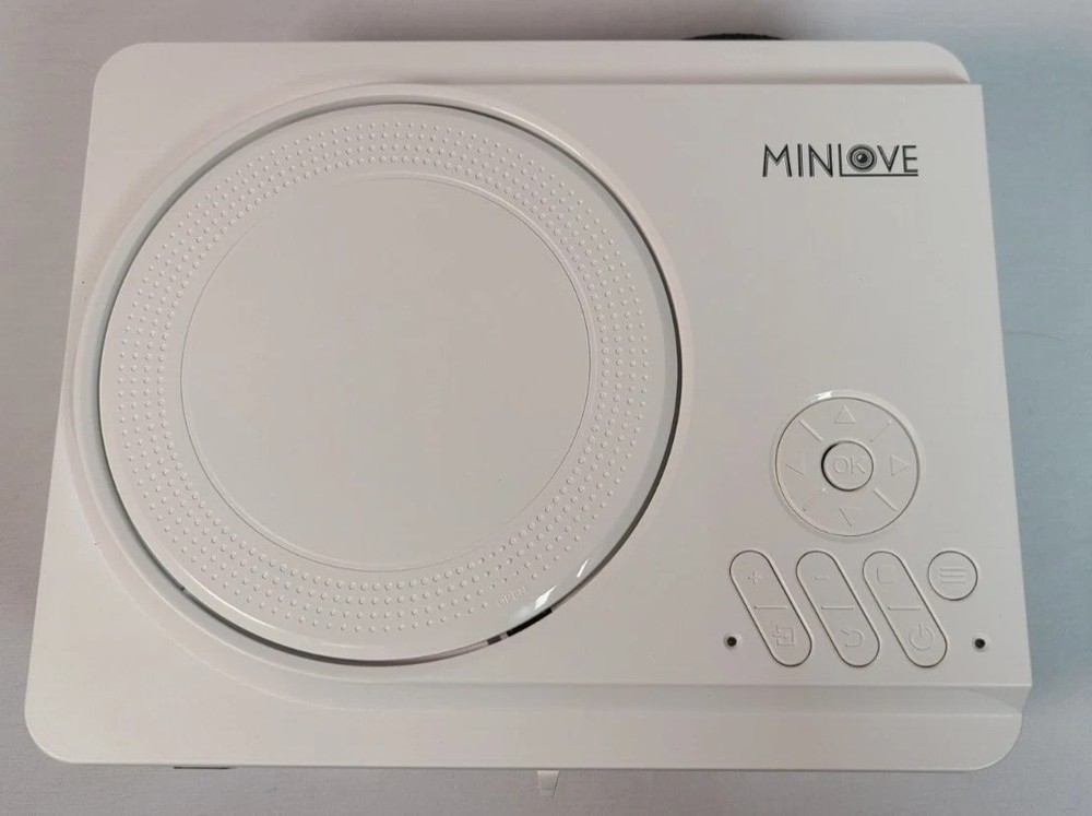 MINLOVE PJ-118 WIFI PROJECTOR - WHITE