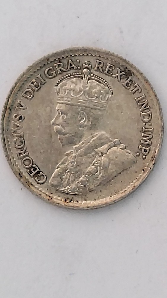 1920 Canada 5 cent Silver, .800 Silver (#2)