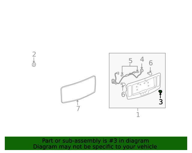 Genuine GM Bumper 25735605