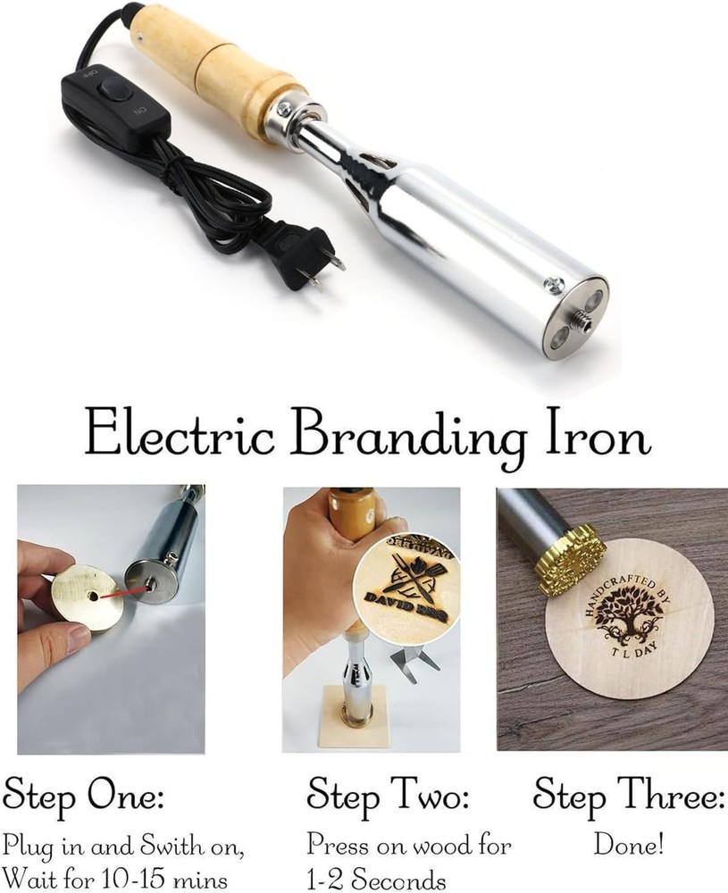 Personalized Electric Branding Iron Kit