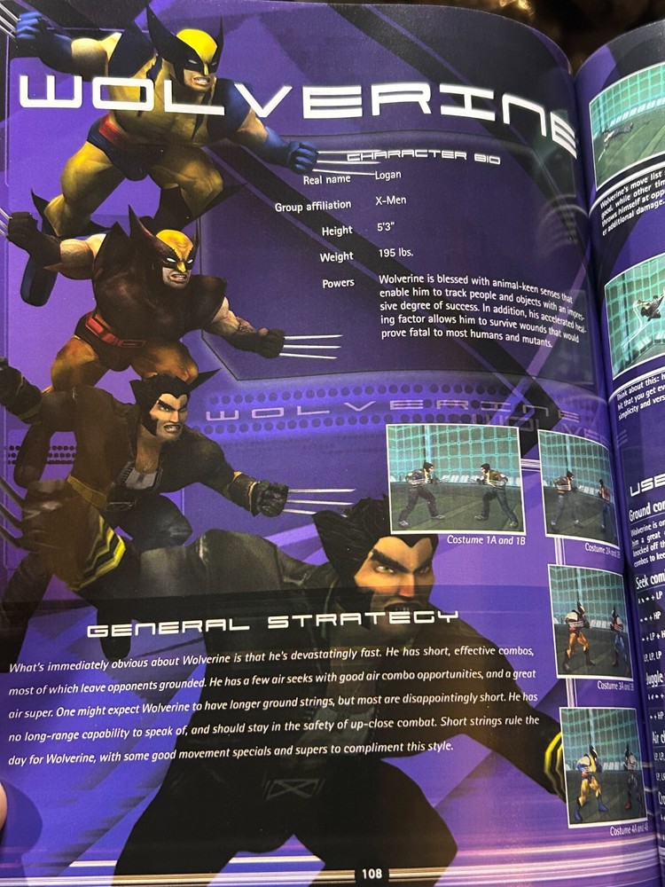 X-Men Next Dimension Official Bradygames Strategy Guide