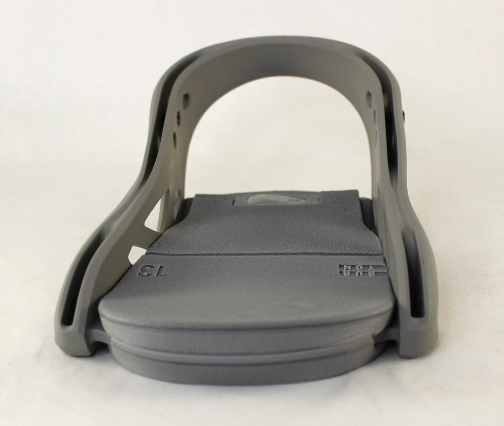 Burton Lexa X Left Snowboard Binding Base Plate Medium New Reflex Grey