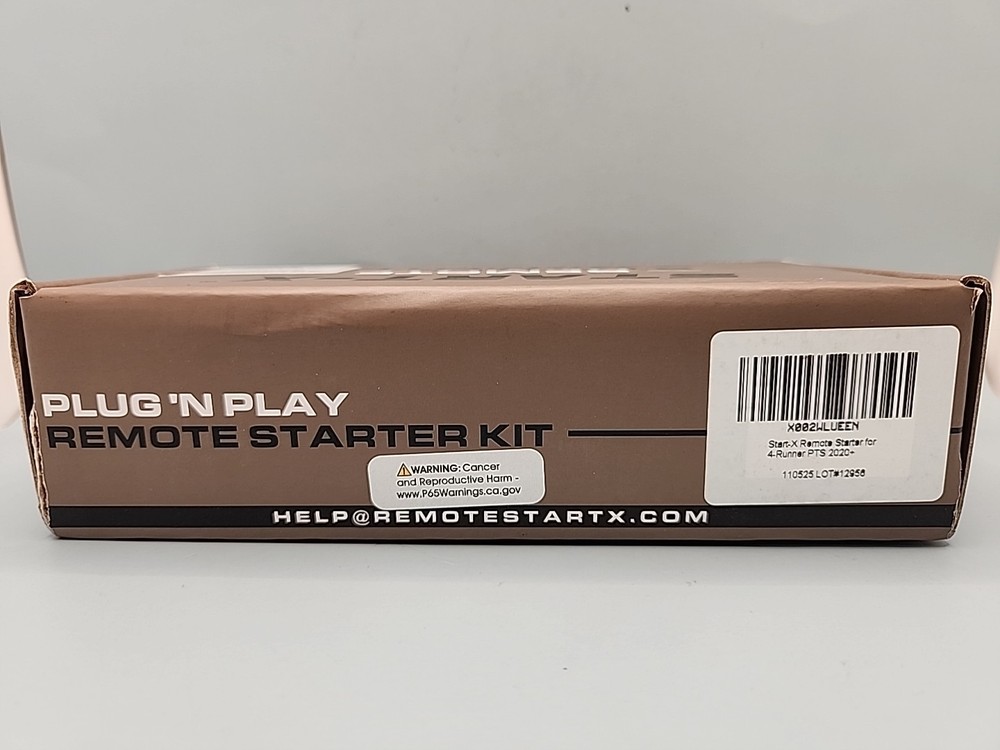 NEW Start-X Remote Starter for 4-Runner PTS 2020+