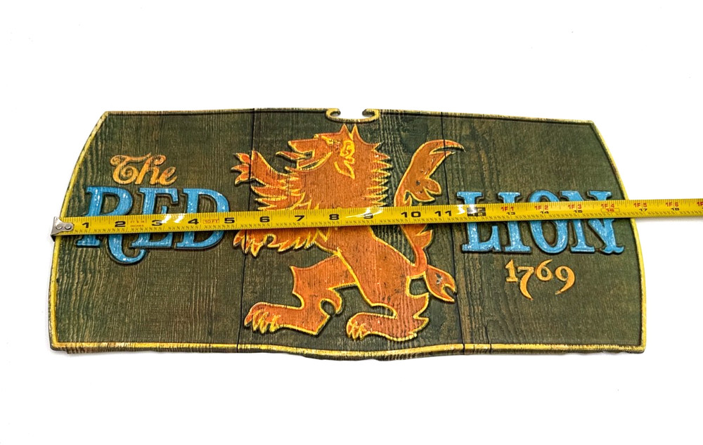 Red Lion 1769 Pub Sign - Plastic Mold