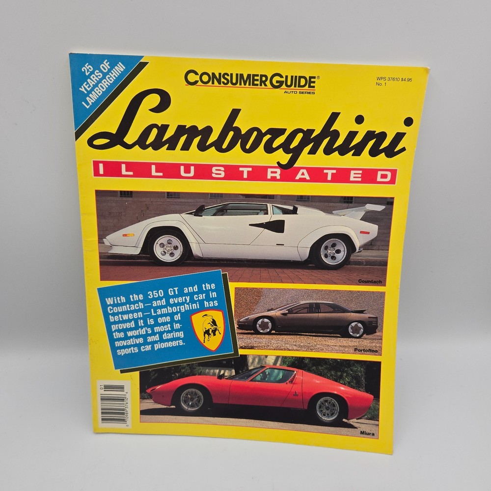 Consumer Guide, Lamborghini Illustrated, (Paperback)