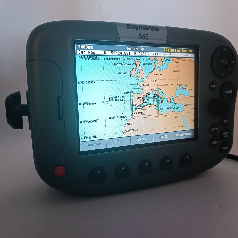 Raymarine A65 Multi Function Display Chartplotter Sonar Color