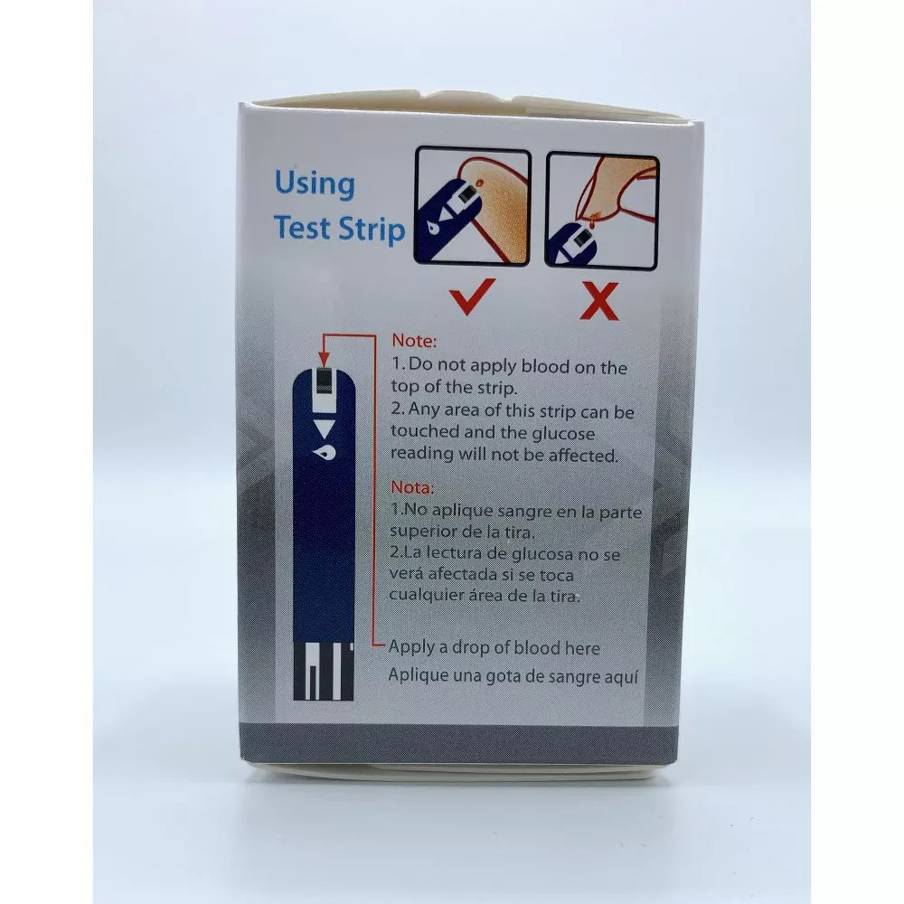Infinity Blood Glucose Test Strips Compatible with Infinity Meter 50 Count