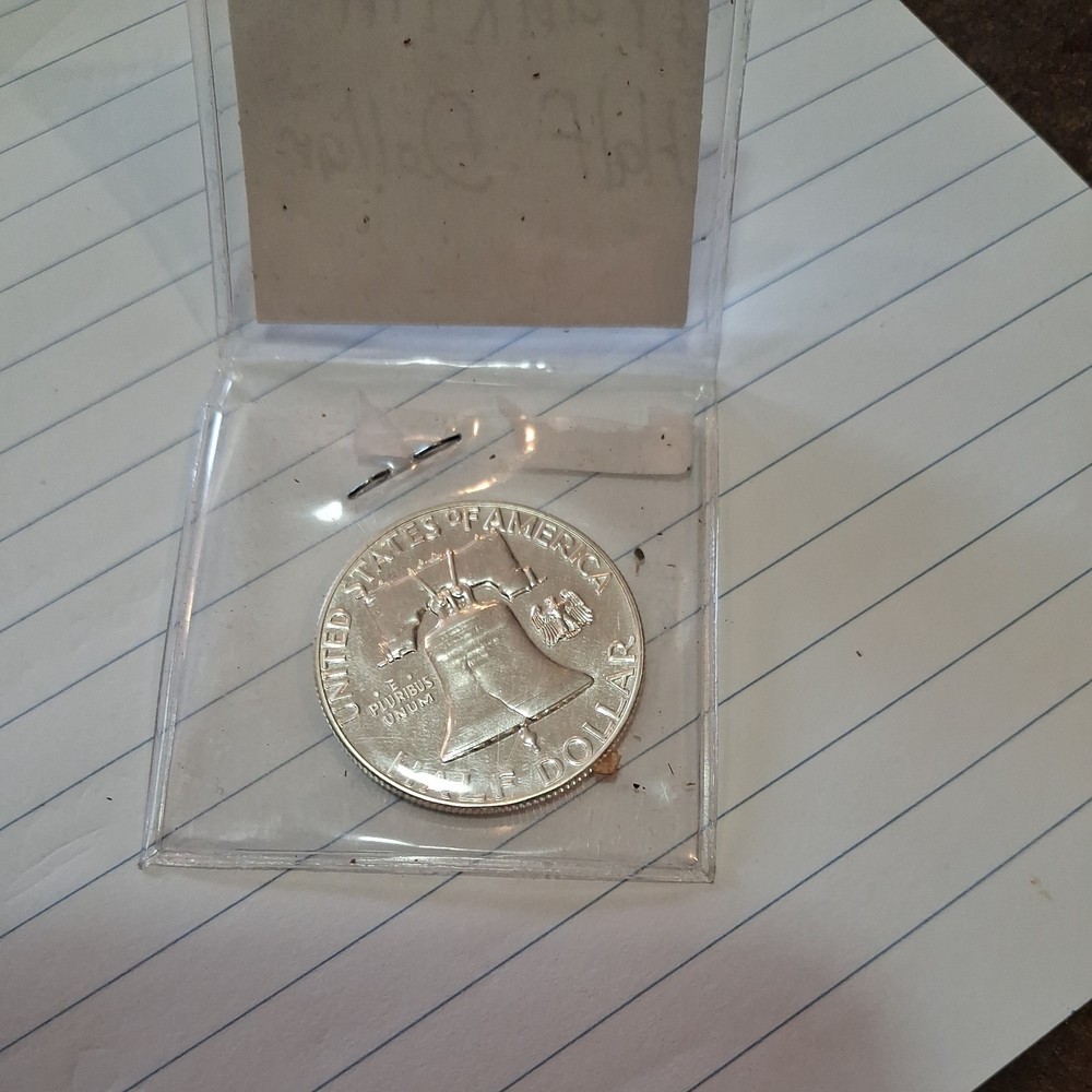1961 US FRANKLIN SILVER HALF DOLLAR PROOF