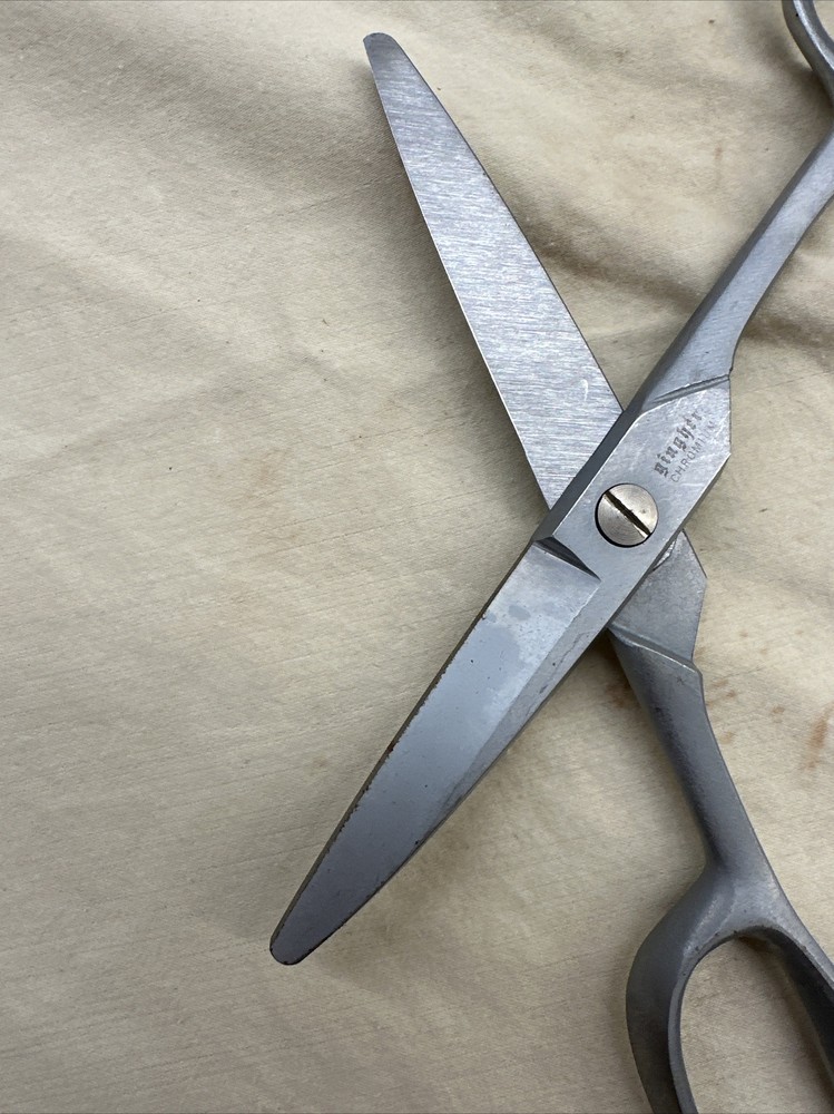 Gingher Knife Edge Chromium Shears 8"-With Sheath ~ SHARP!