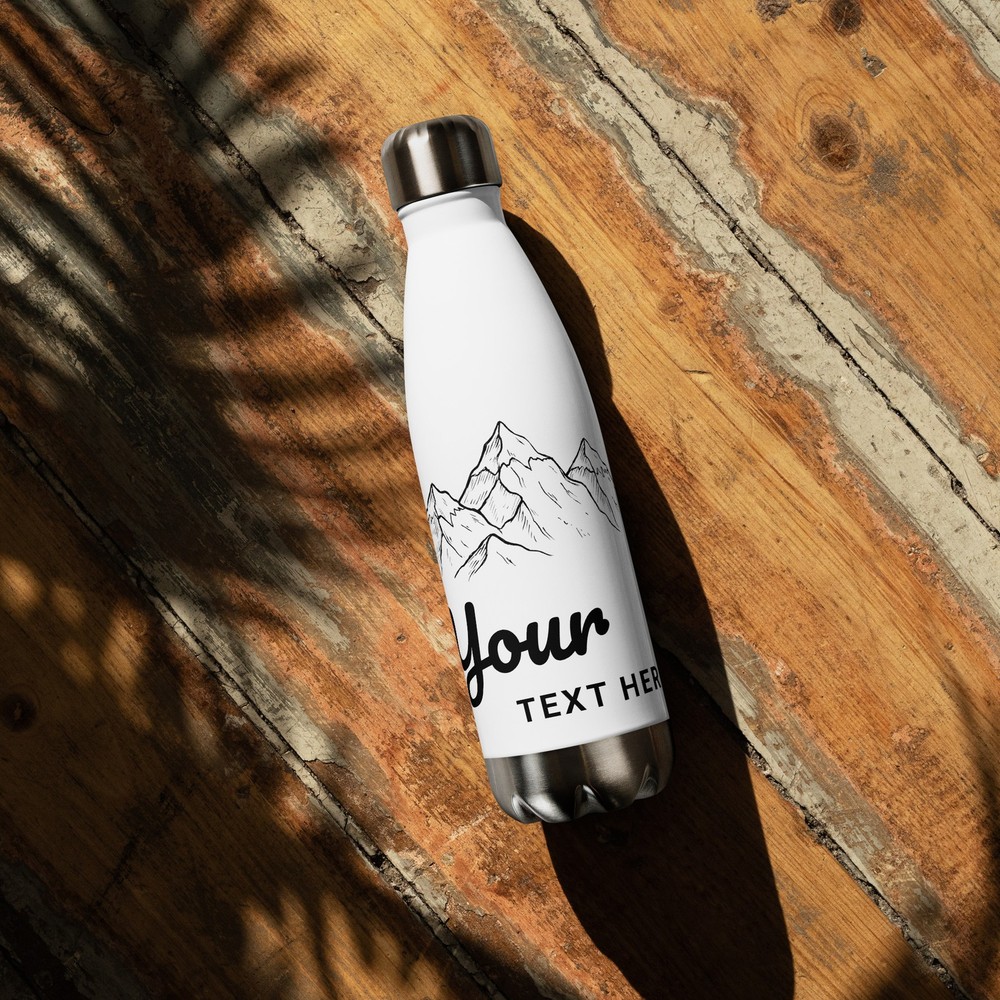 Personalized Water Bottle with Name – Hiking Gift