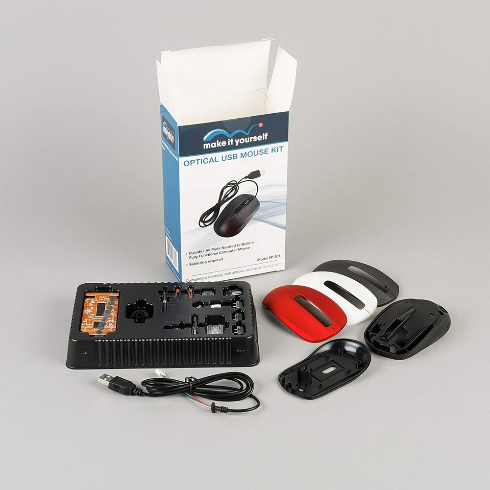 DIY Electronic Kit Optical USB Mouse - Easy To Learn Soldering & Welding - Gift