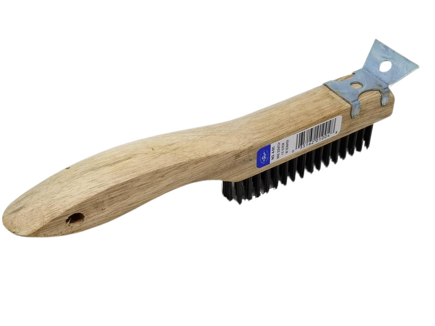 Magnolia Brush - Shoe Handle Steel w/ Scraper