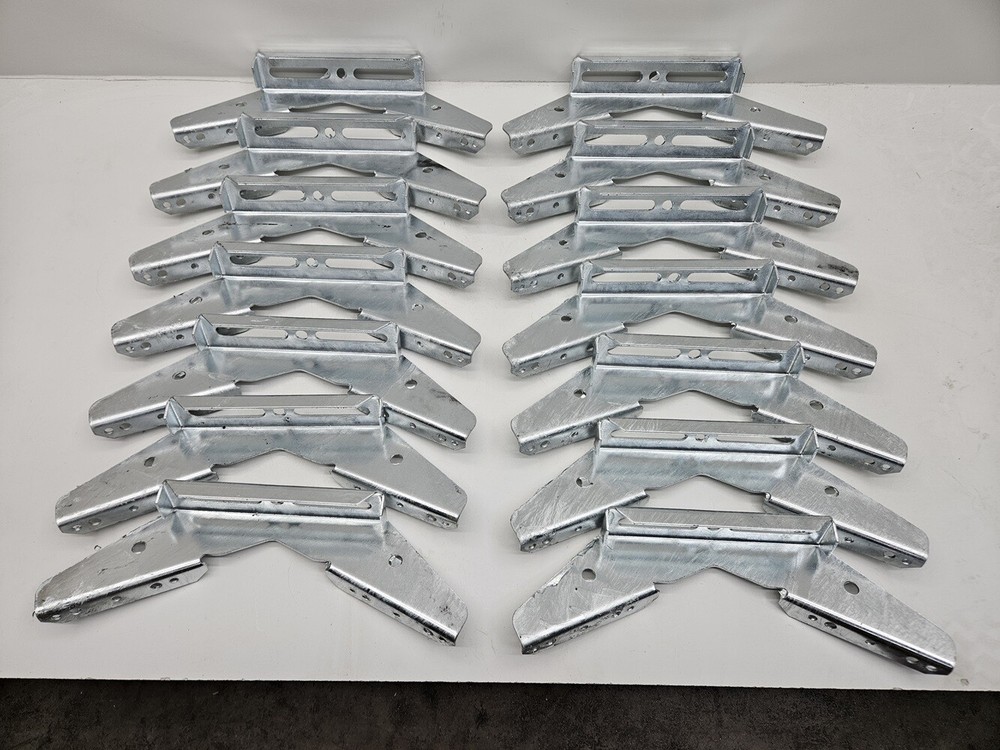 (14) Pontoon Trailer V Wing Brackets Bunk Bolster Boat Pontoon V Wing Brackets