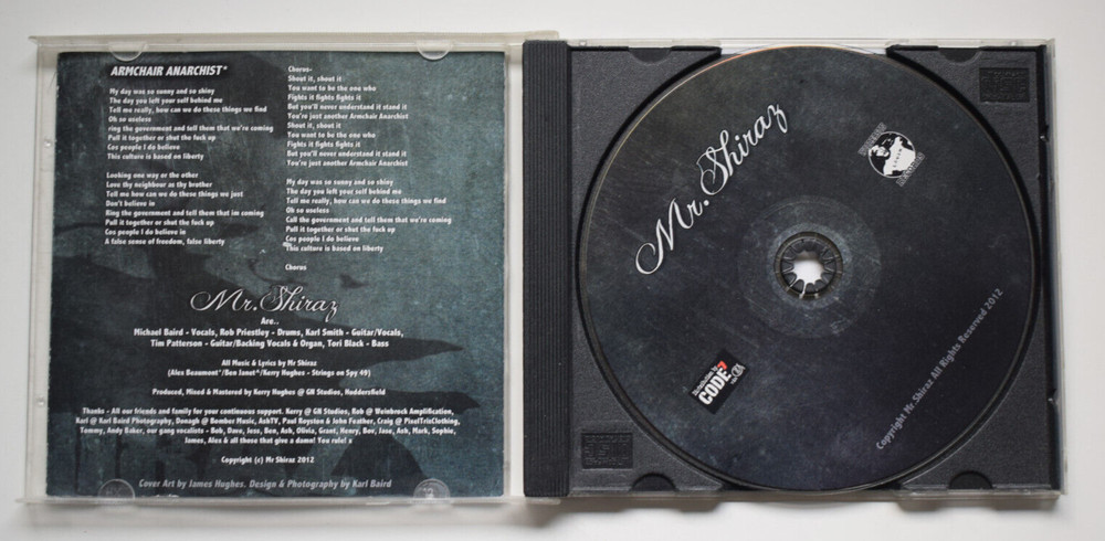 MR. SHIRAZ - Mr. Shiraz - CD (2013) EXCELLENT CONDITION